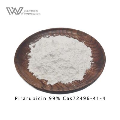 quality  Highly Pirarubicin 99.99% Cas72496-41-4 Antineoplastic and Antibiotic fine powder for research purpose in small bottles factory