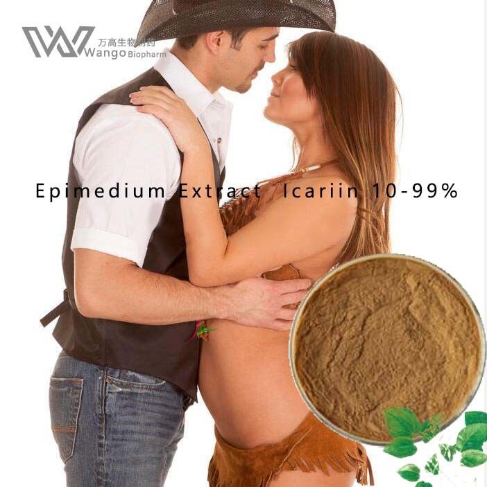 Sex Enhancement Powder Improve Sexal Desire Supplements Epimedium Extract Icariin Horny Goat Weed 100% Natural