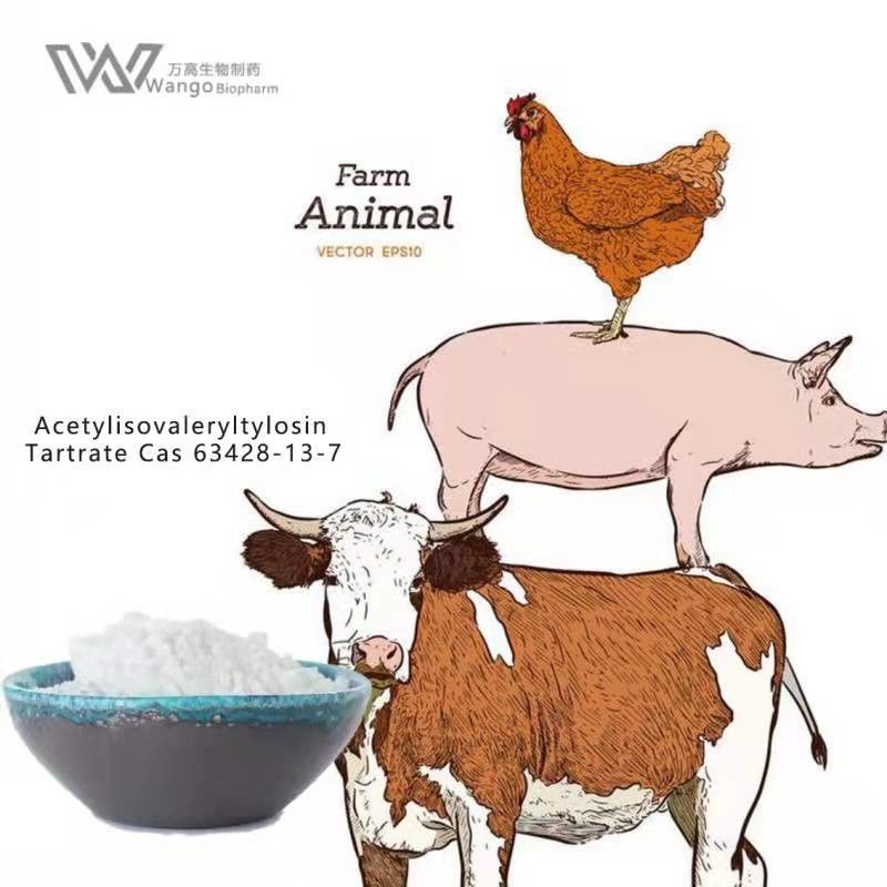 Professional Tylvalosin Tartrate99% Powder Antibiotics for Livestock and Poultry Veterinary API